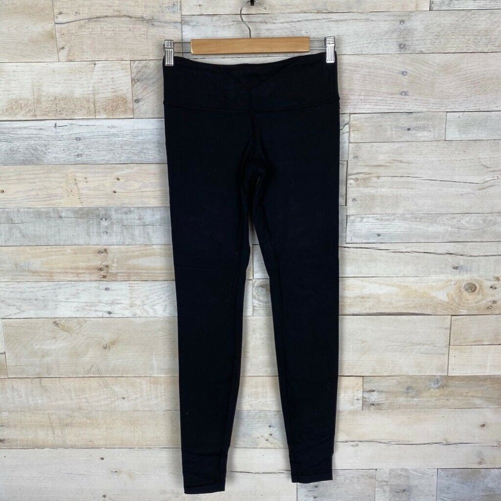 Lululemon Active Stretch Leggings Black 6